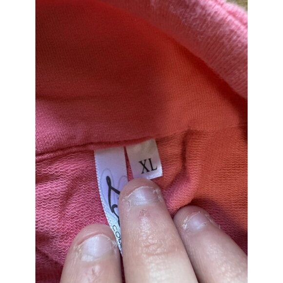 Lulu B Tunic Top 5 Button High Neck Jacket Top Size XL Stretch Loungewear Artsy - Picture 8 of 12